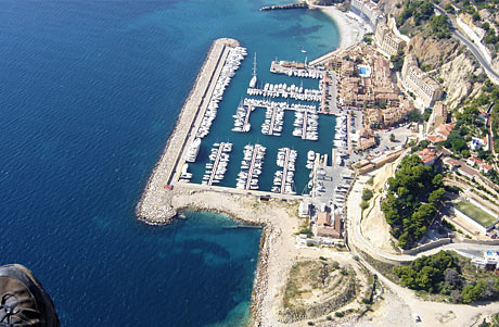 Foto aérea Benidorm